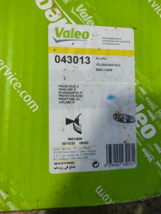 Faro  VW Polo Valeo
