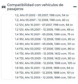 Faro  VW Polo Valeo