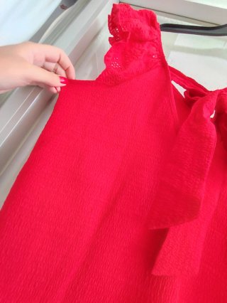 Blusa roja talla S/M