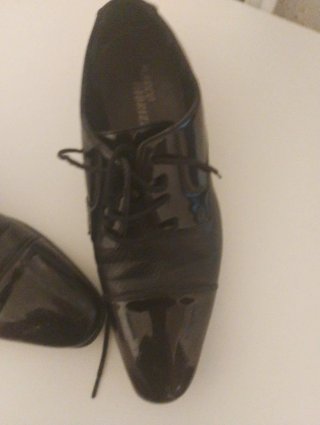 Zapatos de charol negros