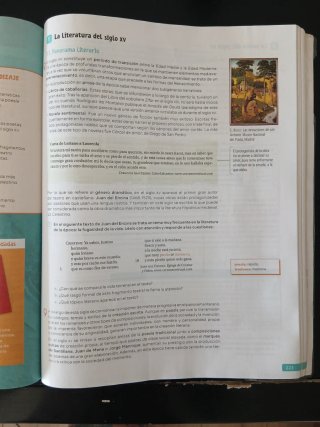 Lengua castellana y literatura 1 Bachillerato