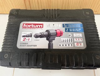 Adaptador Remachadora Fortum 2x1 para Taladro