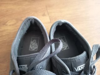 Zapatillas Vans clásicas grises talla 39