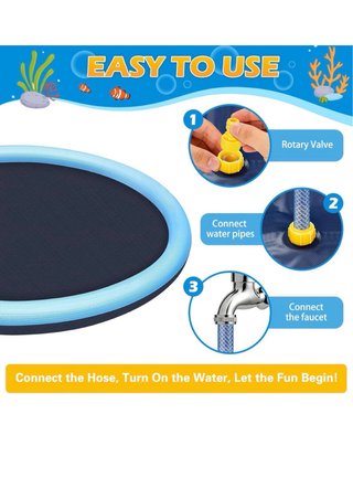 Tappetino Spruzzi Acqua 200CM Splash Pad