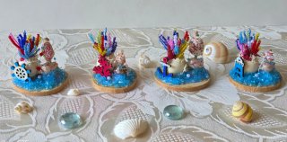 Mini centrotavola Marini-Segnaposto-Idea regalo