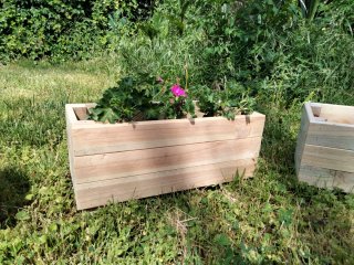 Jardineras y soporte para plantas