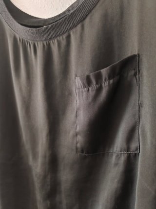 Camiseta Stradivarius Negra Talla S