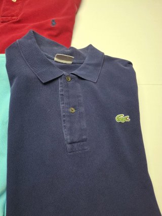 Lote 5 polos Lacoste y Polo Ralph Lauren
