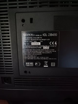 Televisión Sony Bravia Gris
