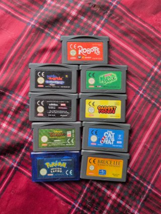 Lote 9 Giochi Game Boy Advance