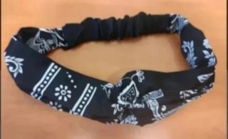 Lote 2 cintas/bandanas pelo