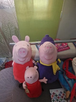 Lote Peluches Peppa Pig