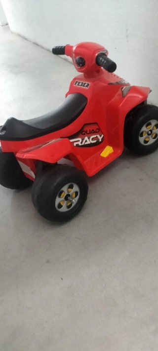 Quad Feber Racy Infantil Rojo