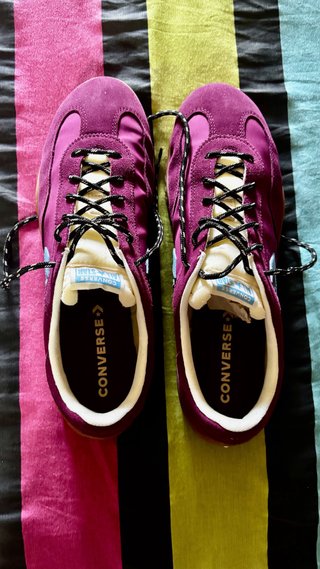 Zapatillas Converse Run Star Trainer Suede Morado