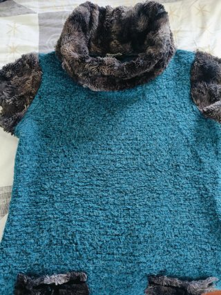 Vestido corto Rinascimento invierno talla S