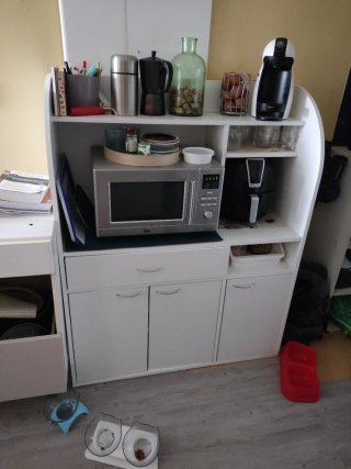 Mueble de cocina blanco