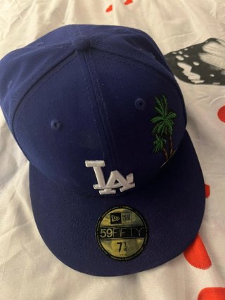 Gorra New Era LA con palmeras