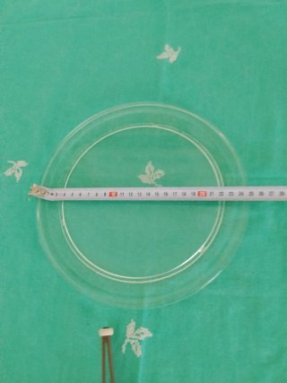 Plato giratorio microondas 24 cm