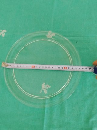 Plato giratorio microondas 24 cm