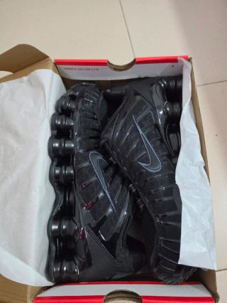 Zapatillas Nike Shox Talla 45 Negras Rojas