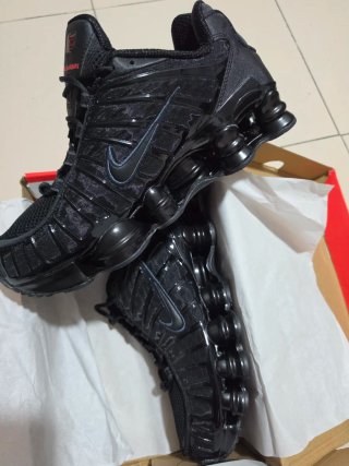 Zapatillas Nike Shox Talla 45 Negras Rojas