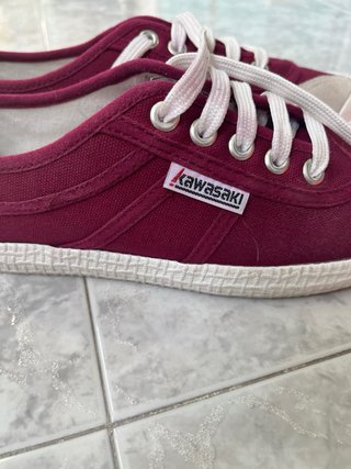 Zapatillas Kawasaki Rojo/Beige