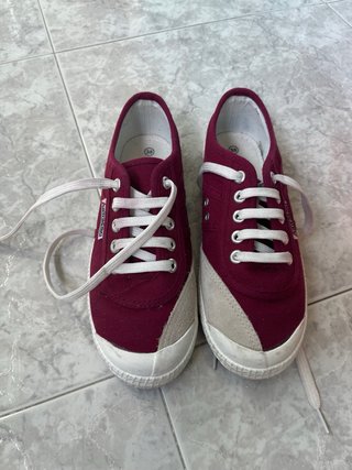 Zapatillas Kawasaki Rojo/Beige