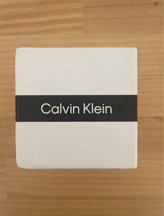 Reloj Calvin Klein Negro/Dorado Nuevo Caja