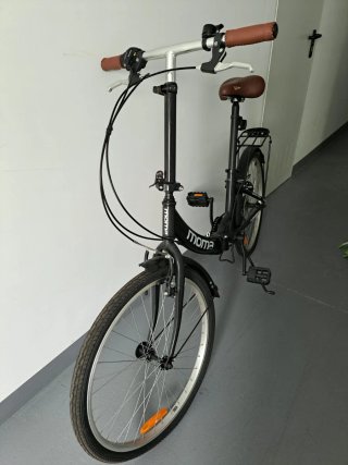 Bicicleta Moma Plegable Aluminio 24