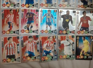 Lote cartas fútbol 2009-2010