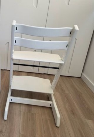 Silla evolutiva Stokke blanca