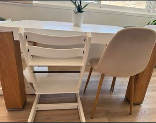 Silla evolutiva Stokke blanca