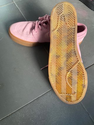 Zapatillas Nike Rosas Goma Marrón
