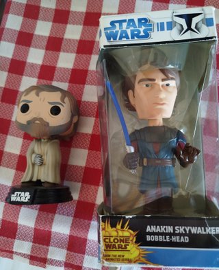 Figuras Star Wars Anakin y Obi-Wan