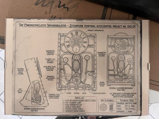 Oggetti Steampunk: Macchina del tempo e citofono