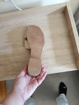 Sandalias Beige