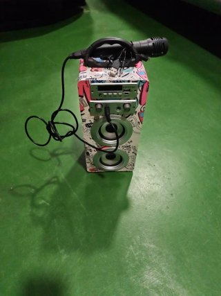 Altavoz Karaoke Krhuner Multicolor