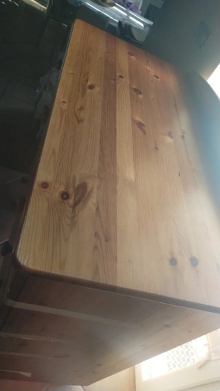 Cassettiera in legno di pino