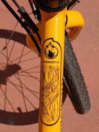 Bicicleta Infantil Riverside 120 Amarilla
