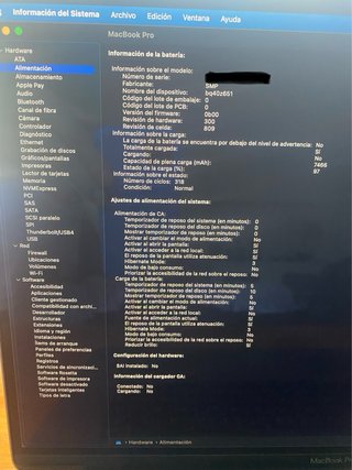 MacBook Pro 16 2019 i9 16GB 1TB gris espacial,leer