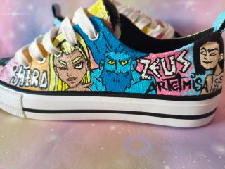 Zapatillas personalizadas Destripando la historia