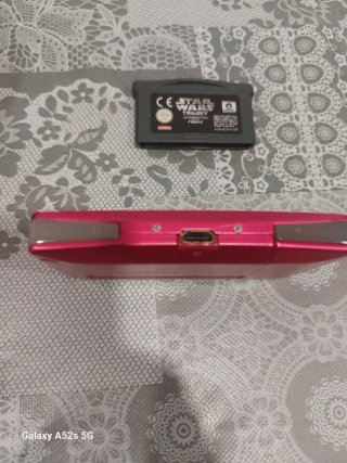Nintendo Game Boy Micro Rosa + Star Wars