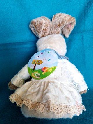 Coniglietta fermaporta shabby chic