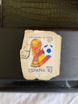 Sello Copa Mundial Fútbol España 82