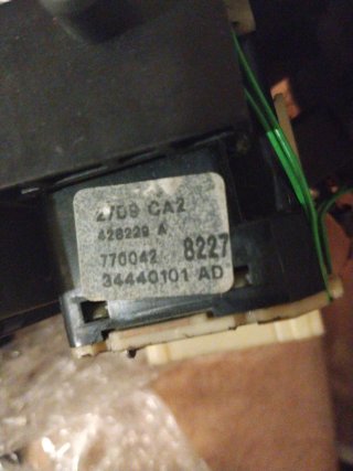 Mando Luces Limpiaparabrisas Megane