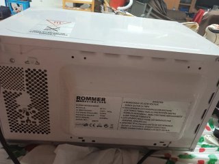 Microondas Rommer Blanco
