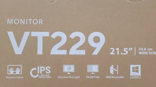 Supporto per monitor ASUS VT229 Nero 21,5"