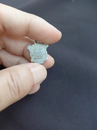 Medalla conductor Francia Plata años 30