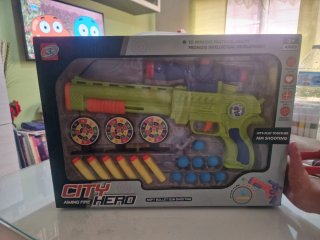 Pistola de juguete City Hero