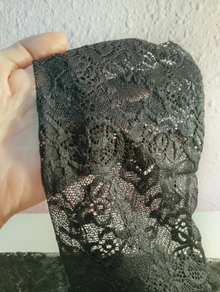 Guantes sin dedos/protector solar de encaje